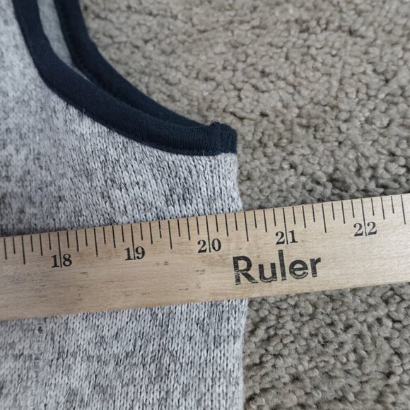 Southern Proper Jacket Medium Gray Heather Full Zip Vest - Picture 8 of 8